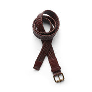 Braided Leather Belt | 1405