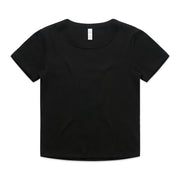 Wo's Organic Rib Baby Tee | 4074