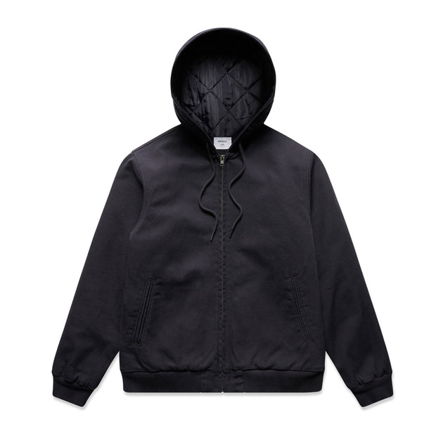 Canvas Bomber Hood Jacket | 5532