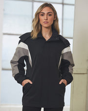 bathurst tri-color jacket with hood