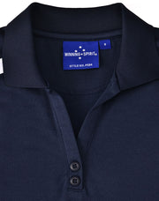 Ladies' Sustainable Poly/Cotton Contrast S/S Polo