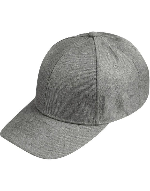 Premium Heather Polyester Baseball Cap