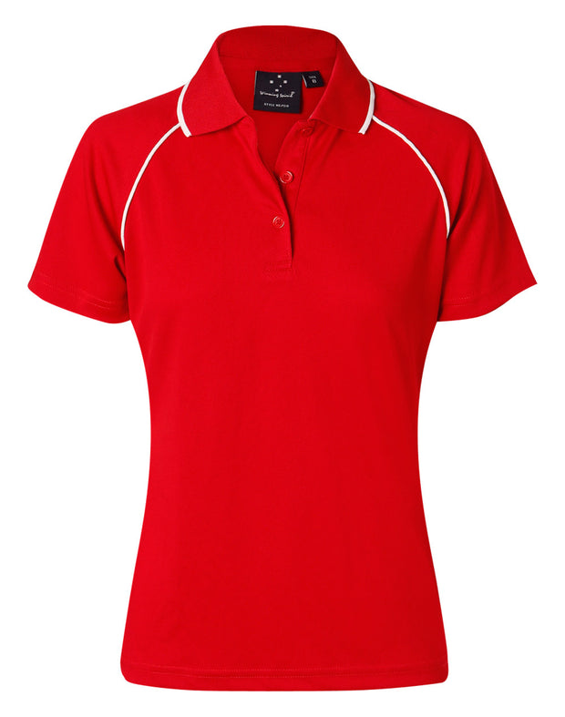 ladies cooldry raglan S/S polo