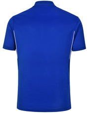 Men's Sustainable Poly/Cotton Contrast S/S Polo