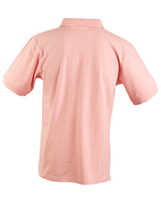 mens S/S pique polo