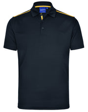 Men's rapid cool short sleeve contrast polo