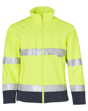 Hi-Vis 2-tone safety jacket 3M tape