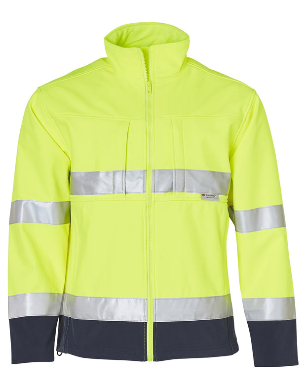 Hi-Vis 2-tone safety jacket 3M tape