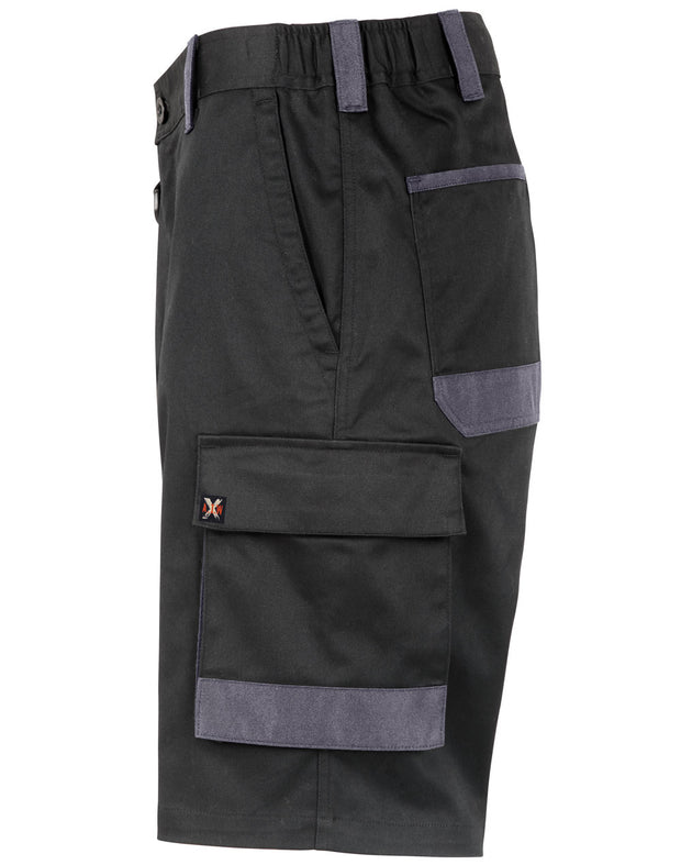 Unisex Utility Stretch Cargo Work Shorts