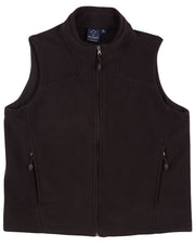 Kids' bonded polar fleece vest