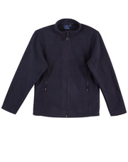 Mens bonded P/F full zip jacket