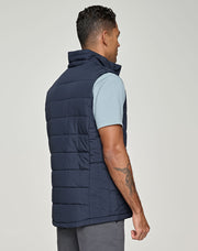 Men's Sustainable Insulated Puffer Vest (3D Cut)