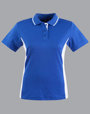 Ladies' TrueDry Contrast S/S Polo