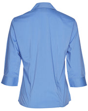 Ladies' 3/4 sleeve teflon shirt