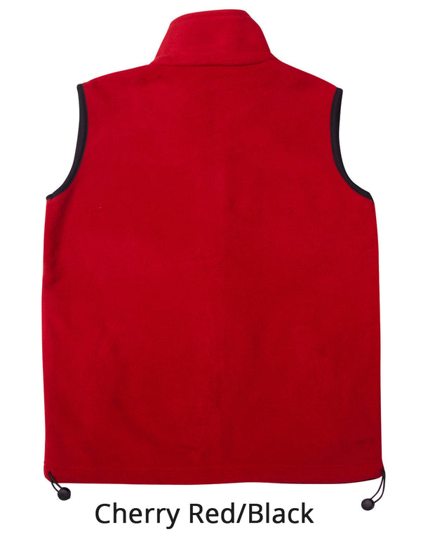 Unisex Polar Fleece Vest.