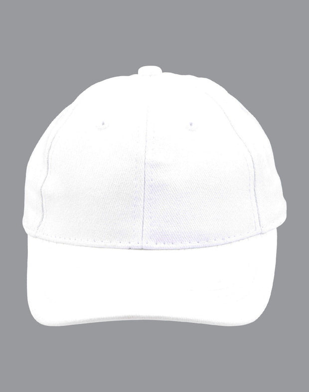Kids brushed cotton cap