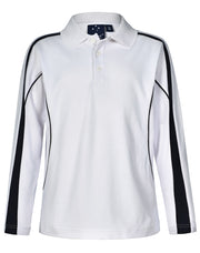 Kids' TrueDry Long Sleeve Polo