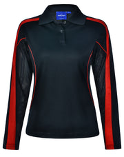 Ladies' TrueDry Long Sleeve Polo