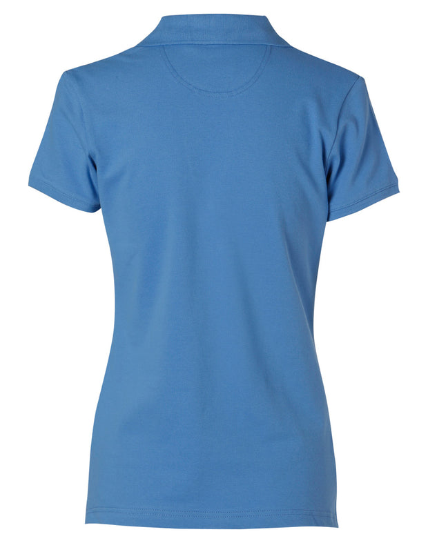 ladies S/S pique polo