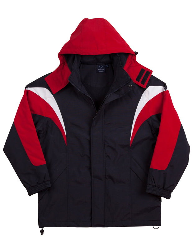 bathurst tri-color jacket with hood
