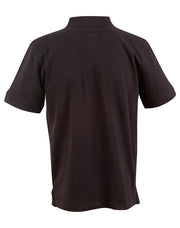 mens S/S pique polo