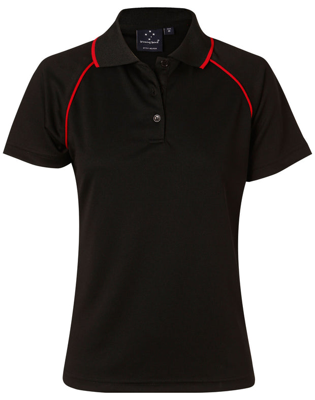 ladies cooldry raglan S/S polo