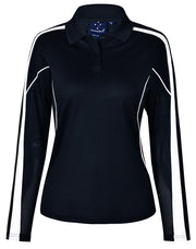 Ladies' TrueDry Long Sleeve Polo