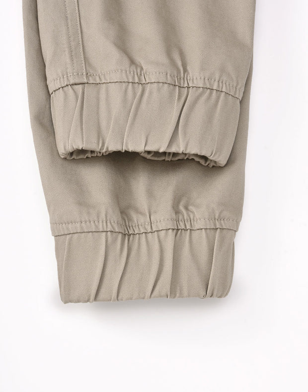 Unisex Cotton Stretch Drill Cuffed Work Pants