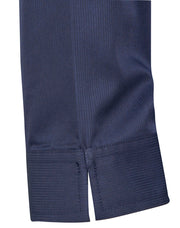 Ladies' Dobby Striped Taped 3/4 Sleeve Shirt