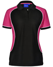 Ladies' TrueDry Tri-colour S/S Pique Polo