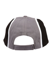 H/B/C tri-color baseball cap