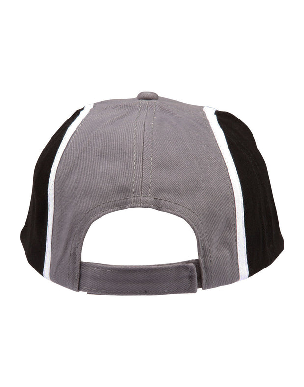 H/B/C tri-color baseball cap
