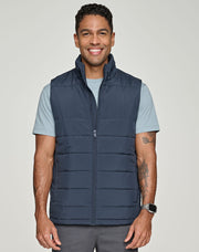 Men's Sustainable Insulated Puffer Vest (3D Cut)