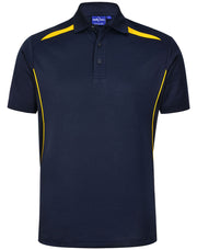 Men's Sustainable Poly/Cotton Contrast S/S Polo