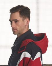 bathurst tri-color jacket with hood