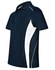 Men's Cooldry S/S Contrast Interlock Polo