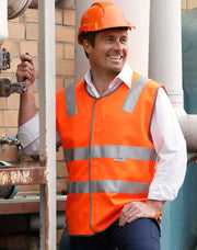 Hi-Vis safety vest reflective tapes