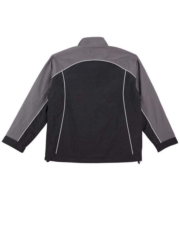 Reversible jacket contrast colors