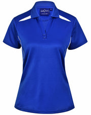 Ladies' Sustainable Poly/Cotton Contrast S/S Polo