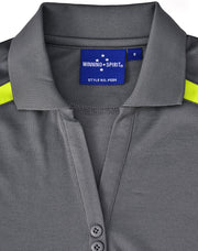 Ladies' Sustainable Poly/Cotton Contrast S/S Polo