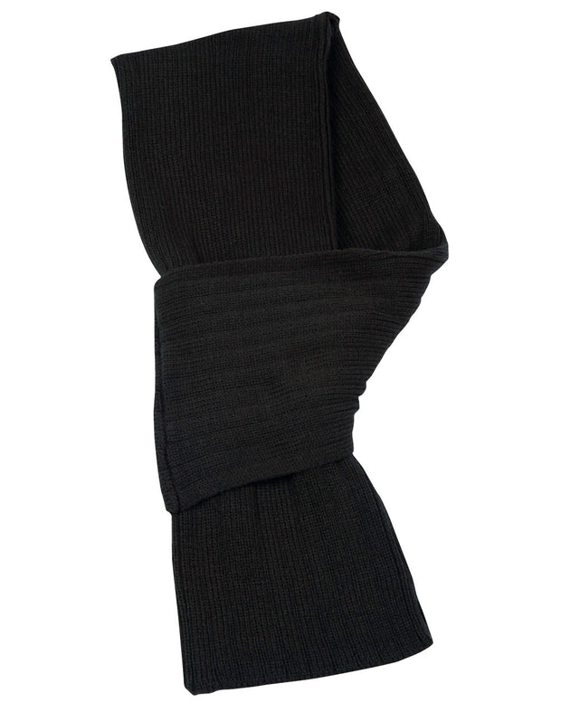 Cable Knit Scarf (Acrylic knit with cable row feature)