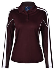 Ladies' TrueDry Long Sleeve Polo