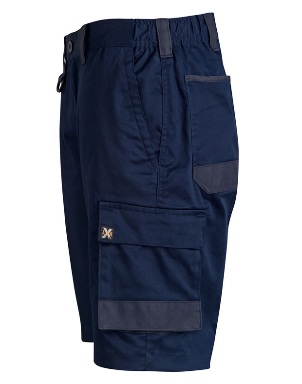 Unisex Utility Stretch Cargo Work Shorts