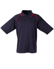 mens cooldry raglan S/S polo