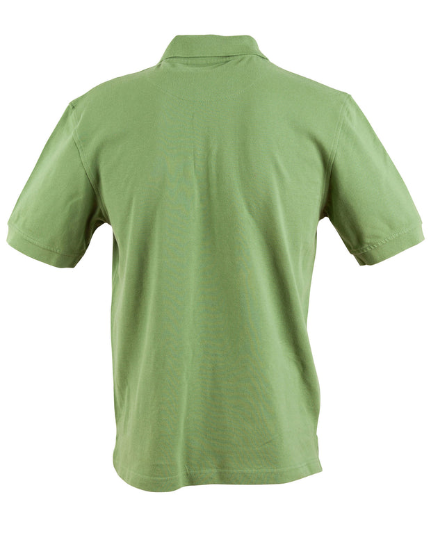 mens S/S pique polo
