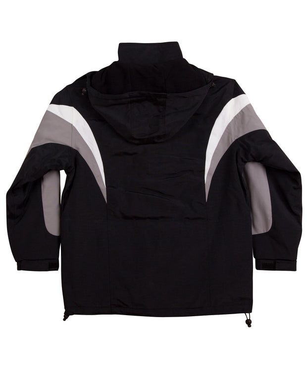 bathurst tri-color jacket with hood