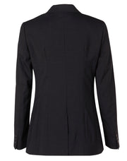 Women's Stretch Wool Blend Mid Length Jacket