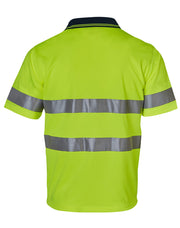 Hi-Vis S/S Safety Polo 3M Tapes