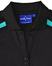 Ladies' Sustainable Poly/Cotton Contrast S/S Polo