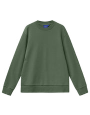 Unisex Airlayered CVC Crew Neck Sweater